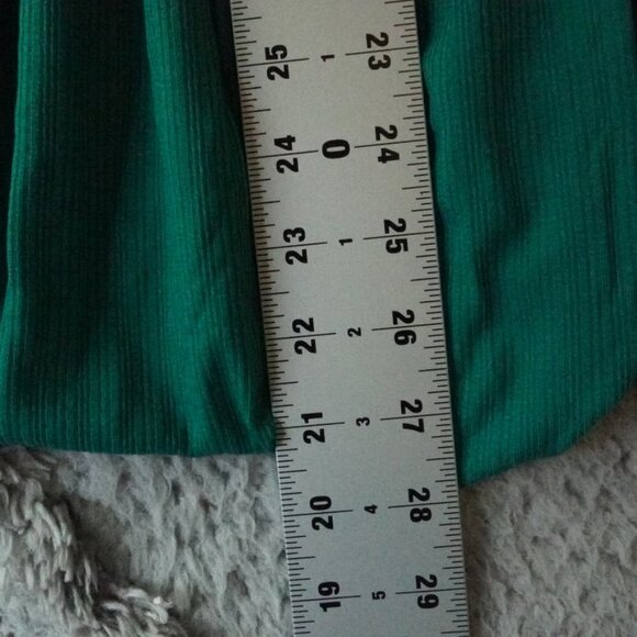 Torrid TEXTURED JERSEY SMOCKED WAIST TOP Womens Plus Size 6X Green NEW NWT - Picture 12 of 14